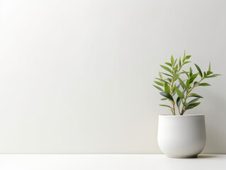 Fototapeta premium Minimalistic Image Mockup with Copy Space