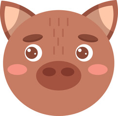 Pig Animal Head
