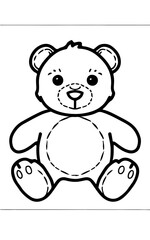 Teddy Bear for T-Shirt's