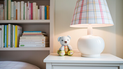 Baby room decor and interior design inspiration in the English countryside style cottage