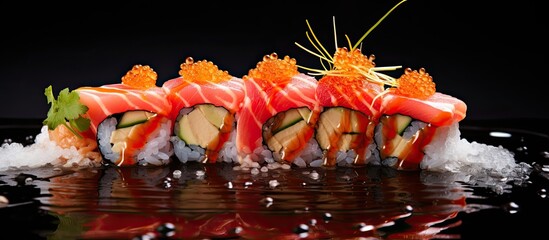 Seafood sushi from Japan