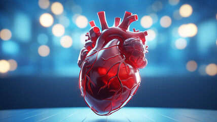 heart of human anatomy