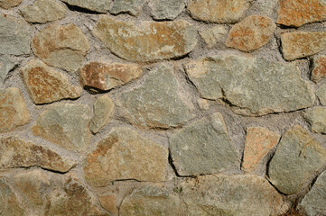natural stone fence as a background 1