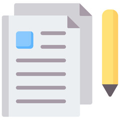 Writing Flat Icon