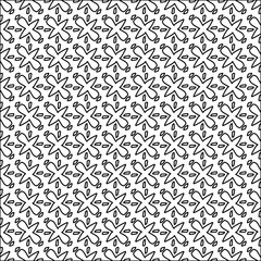  Stylish texture with figures from lines.black and white pattern for web page, textures, card, poster, fabric, textile. Monochrome graphic repeating design. Abstract background.