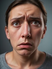 Obraz premium Worried/Nervous Expression