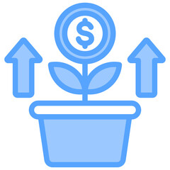Developing Blue Icon