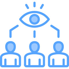 Vision Blue Icon