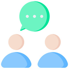 Discussion Flat Icon