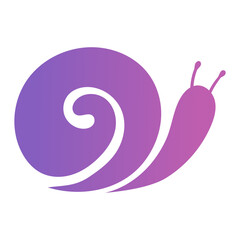 snail vector logo
