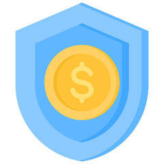 Obraz premium Security Flat Icon