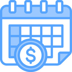 Calendar Blue Icon