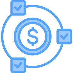 Agile Blue Icon