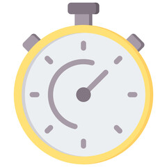 Stopwatch Flat Icon