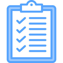 Planning Blue Icon