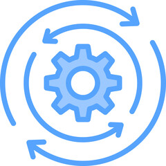 Process Blue Icon