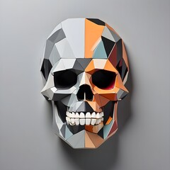 Geometric Skull Generative AI