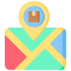 Map Flat Icon