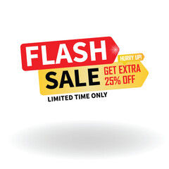 Sale banner template design . Super Sale, end of season special offer banner. vector illustration.