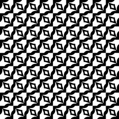 Wallpaper with Seamless repeating pattern.  Black and white pattern . Abstract background. Monochrome texture  for web page, textures, card, poster, fabric, textile.