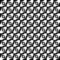 Wallpaper with Seamless repeating pattern.  Black and white pattern . Abstract background. Monochrome texture  for web page, textures, card, poster, fabric, textile.