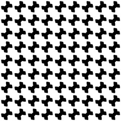 Wallpaper with Seamless repeating pattern.  Black and white pattern . Abstract background. Monochrome texture  for web page, textures, card, poster, fabric, textile.