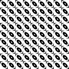 Wallpaper with Seamless repeating pattern.  Black and white pattern . Abstract background. Monochrome texture  for web page, textures, card, poster, fabric, textile.