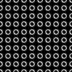 Wallpaper with Seamless repeating pattern.  Black and white pattern . Abstract background. Monochrome texture  for web page, textures, card, poster, fabric, textile.
