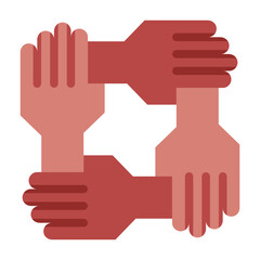 Obraz premium Collaboration Teamwork icon