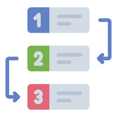 Priority productivity management icon