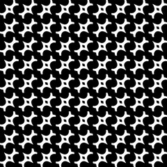 Wallpaper with Seamless repeating pattern.  Black and white pattern . Abstract background. Monochrome texture  for web page, textures, card, poster, fabric, textile.