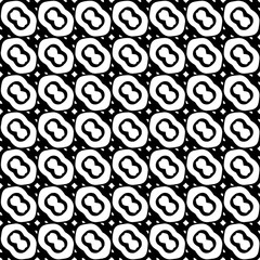 Wallpaper with Seamless repeating pattern.  Black and white pattern . Abstract background. Monochrome texture  for web page, textures, card, poster, fabric, textile.
