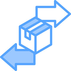 Delivery Blue Icon