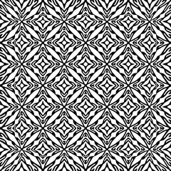 Wallpaper with Seamless repeating pattern.  Black and white pattern . Abstract background. Monochrome texture  for web page, textures, card, poster, fabric, textile.
