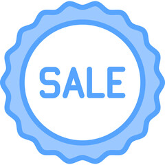 Sale Blue Icon