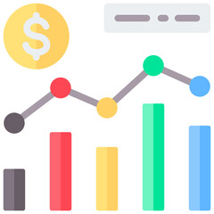 Business Analytics Flat Icon