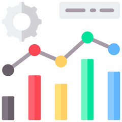 Business Analytics Flat Icon