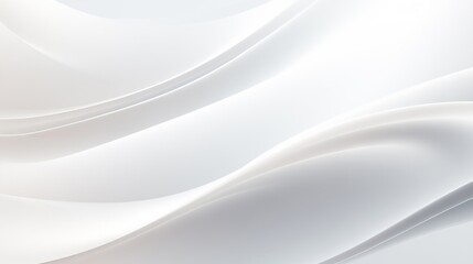 Close-Up of Wavy Lines on a White Background