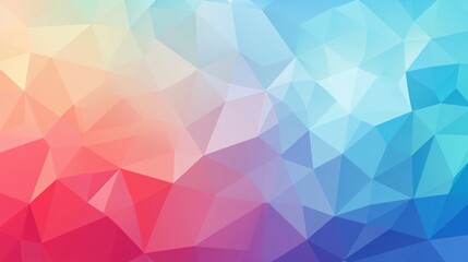 Obraz premium Colorful Triangular Shapes on Abstract Background