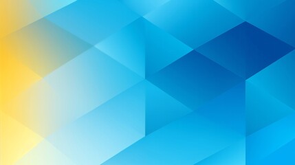 Obraz premium A Blue and Yellow Abstract Background With Squares