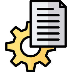 Project Outline Color Icon