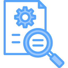 Search Blue Icon