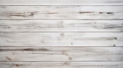 Close-Up of a White Wooden Wall