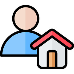 Lender Outline Color Icon