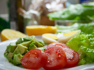 Healthy food. special high protein diet