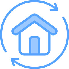 Renewable Blue Icon