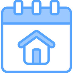 Schedule Blue Icon