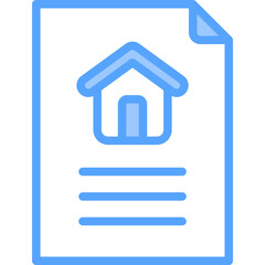 Document Blue Icon