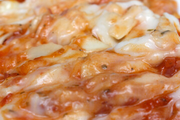 close up of lasagna. lasagna details. close up on lasagna. food details.