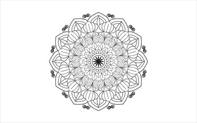  Lotus Flower Mandala Design
